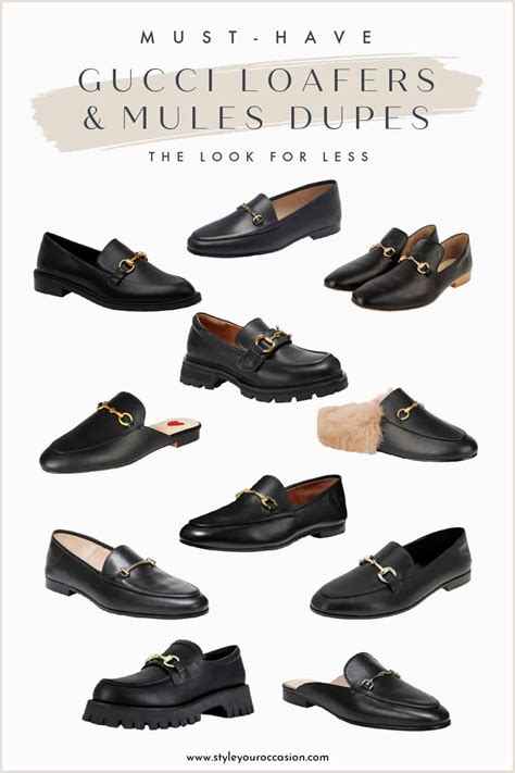 gucci loafers dupe|gucci loafers look alike.